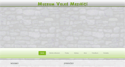 Desktop Screenshot of muzeumvm.cz